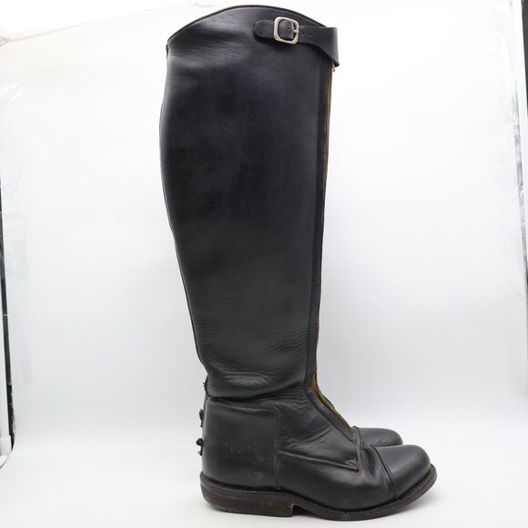 Custom Handmade Dehner Men10.5-11 police Trooper Motorcycle Patrol Boots Riding - Picture 1 of 12